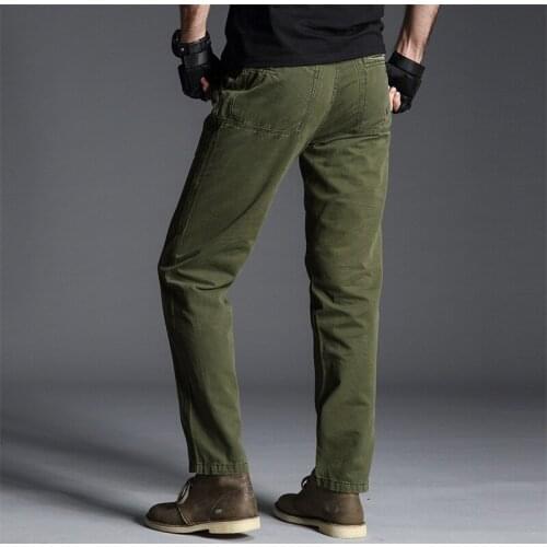 Biglory Men's Trousers With Pockets