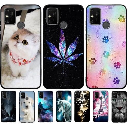 For Honor 20 Play 4T Pro Enjoy 10E Case Soft TPU Silicon Phone Cover for Huawei Honor 9A MOA-LX9N Back Protective Shell