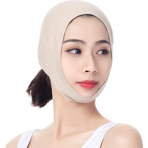 Face-lift Efficient Double Chin Thin Firming Covering Ear Design Bandage Mask For Women