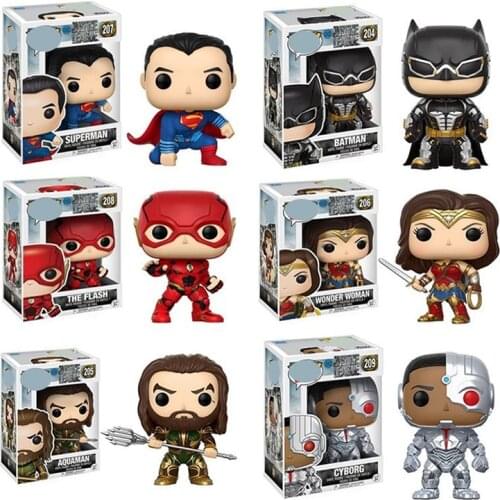 10CM Anime The Flash Cyborg Justice Limited Edition Kawaii Action Figure Model Toys Birthday Gift Movie Fans Collection