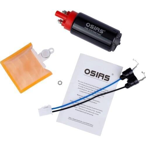 OSIAS Electric EFI Fuel Pump + Strainer for Suzuki GSXR750 GSXR-750 600 SRAD for 15100 - 35FV0 Hayabusa 1999 - 2007