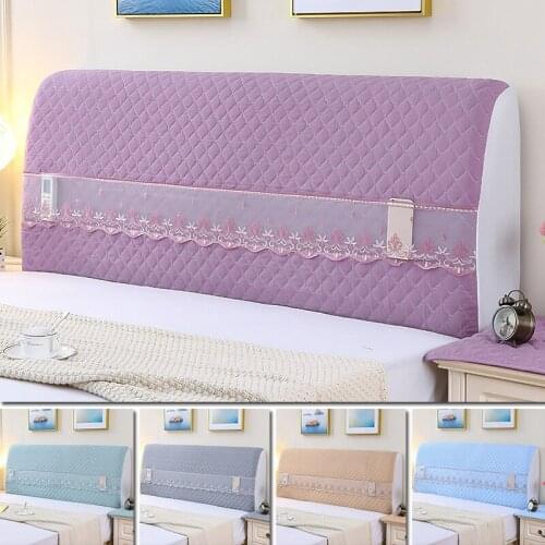 European Thicken Bed Head Cover Elastic All-inclusive Headboard Cover Bed Head Back Protection Lace Decor Bedhead Dust Cover