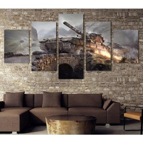 HD Printed tanks wargaming Painting Canvas Print room decor print poster picture canvas Free shipping/ny-4925