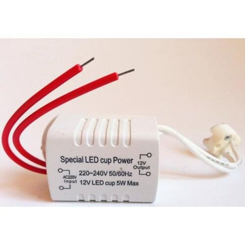220-12v lamp cup MR16 1w 2w 3w 4w 5W LED driver power supply dedicated for spotlight accessories 12 volt power supply constant