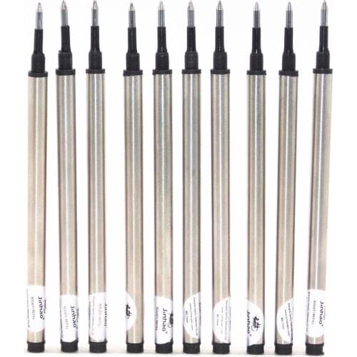 Jinhao 10pcs Black Screw Refill 0.7mm nib office Rollerball Pen New