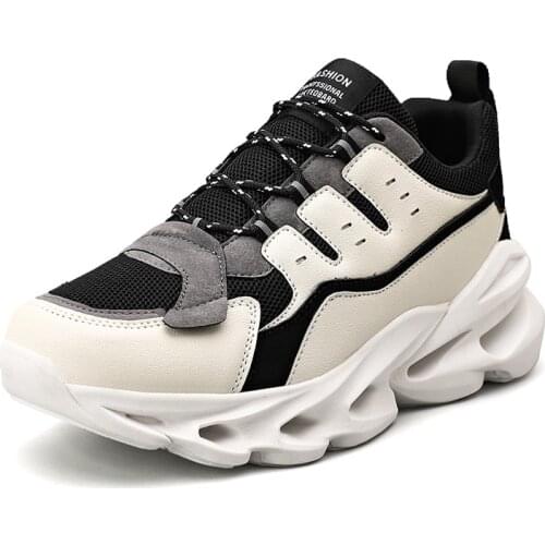 High Quality Men Sneakers Thick-soled Casual Daddy Shoes Outdoor Sports Basketball Shoes Comfortable Breathable Running Shoes