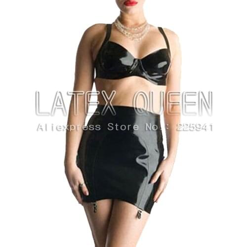 Latex petticoat skirts (not including bra)