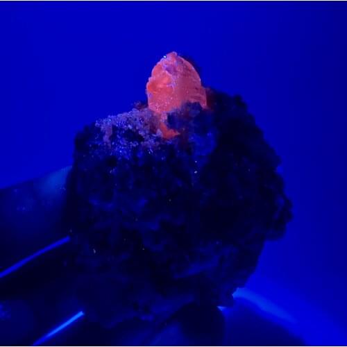 57g natural Fluorescent calcite mineral specimen stones and crystals healing crystals quartz gemstones