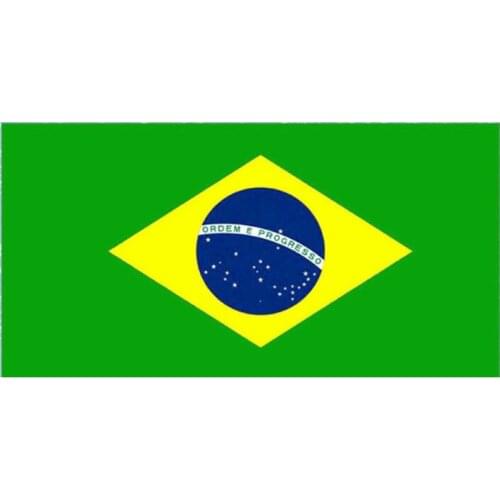 Novelty Brazil Brazilian Flag Sports Gym Towel for Bath Brazil Flag Microfiber Beach Travel Towels for Swimming Pool