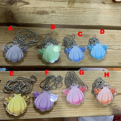 Necklace Mermaid Melody Pichi Pichi Pitch Shell Transformer 2-sided Lolita Charm