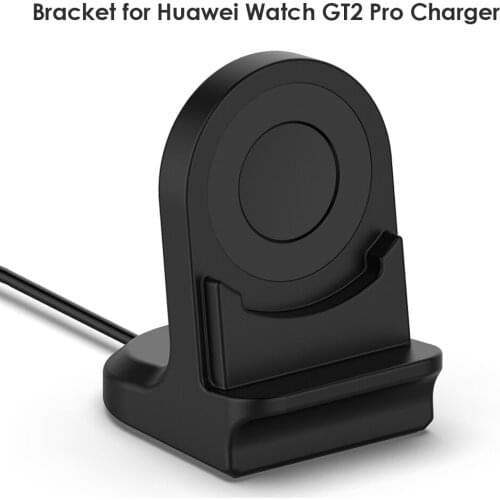 Silicone Charge Stand Holder Dock Smart Bracelet Replacement Charging Cable for Huawei Watch GT2 Pro Smart Watch Part
