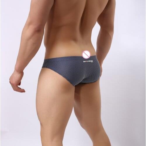 Size S M L XL Mens sexy underwear men Gay Brief Mens Jacquard briefs Free Shpping