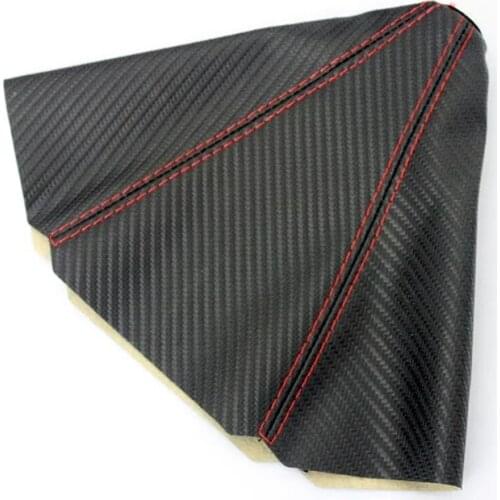 Universal Car Gear Shift Collars Covers Suede PU Leather Gear Stick Shift Shifter Knob Cover Boot Gaiter Shift Lever Guard