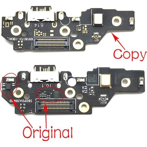 USB Charging Port Connector Plug Dock Port Mic Microphone Flex Cable Board For Nokia X5 5.1 Plus TA-1102 TA-1105 TA-1108 TA-110