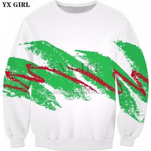 YX GIRL Drop shipping 2018 new Fashion Mens Womens Long sleeve Sweatshirt A Paper Cup Christmas 3d Print Casual Pullover