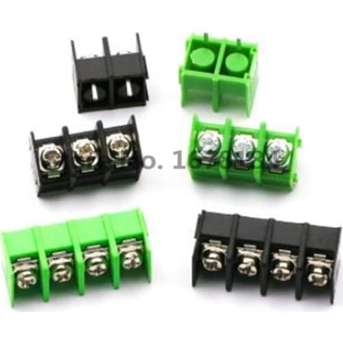 10pcs KF7.62 2P 3P 4P Terminal Connector Screw Spliced Pitch 7.62MM 2PIN 3PIN 4PIN For Arduino