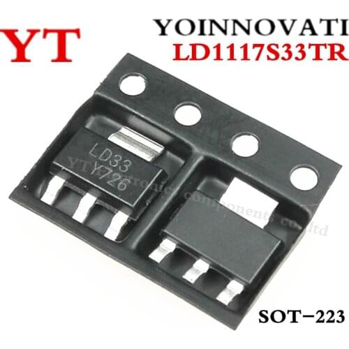 10pcs LD1117S33TR LD1117S33 LD33 SOT223 Best quality