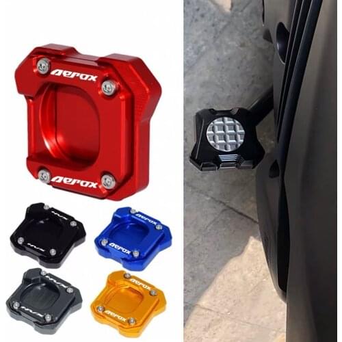 Motorcycle accessories main large support frame widened non-slip mat Foot enlarger side stand For YAMAHA NVX AEROX 155 NVX155