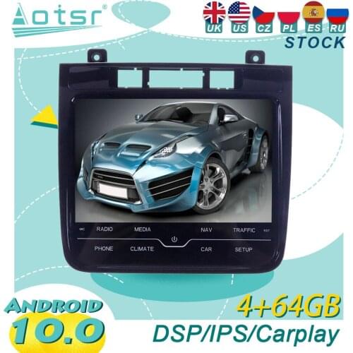 For VW Volkswagen Touareg 2011 - 2017 Android Car Radio GPS Navigation Multimedia Player Stereo 2 Din Autoradio Head Unit Screen