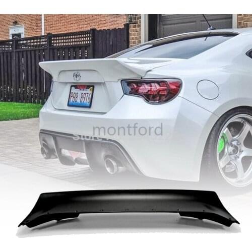 For Toyota GT86 Subaru BRZ GT86 FT86 BRZ GTR R35 Car Styling Carbon Fiber Rear Lip Roof Spoiler Trunk Boot Wing GT Spoiler
