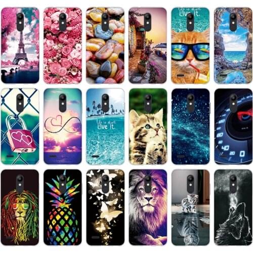 Case For LG K10 2018 / K10 Plus 2018 Case 5.3" TPU Soft Silicone Back Shell Coque Capa Cover For Fundas LG K11 Cover Phone Cases