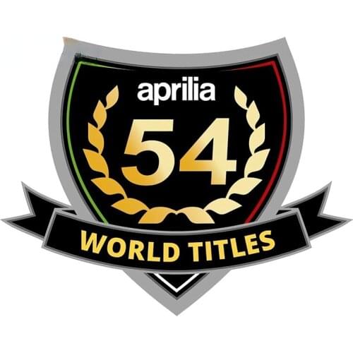 Creative Fine Decal Aprilia 54 Auto Car Stickers and Decals Logo Car Styling Waterproof Motorcycle Sticker Decoration Kk13*10cm