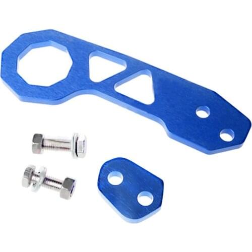 Car Modification Trailer Hook Durable Aluminum Alloy Bumper Towing Hook Universal Car Trailer Ring Vehicle Towing Bar