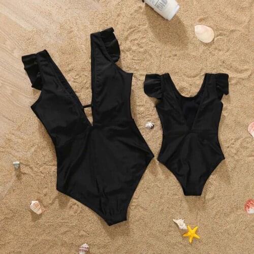 Mother Daughter Swimsuits Mommy And Me Swimwear Bikini Mommy And Daughter Matching Clothes Bathing Suit Family Matching Clothes