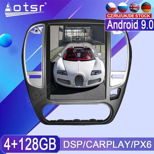 128G For Nissan Sylphy Android Radio tape recorder 2005-2012 Car Multimedia Player Stereo PX6 head unit Tesla Navi GPS Autoradio