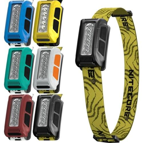 2020 Topsale NITECORE High Performance LED Rechargeable Battery 160 Lumen Camping Running Fishing Outdoor NU10 Headlamp Torch