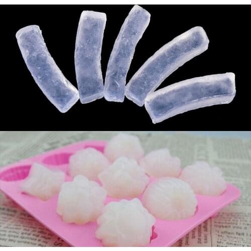 DIY 250g Transparent Soap&white Base Handmade Raw Materials Base for Soap Making