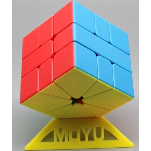 Moyu Meilong SQ1 Magic Cube 3x3 SQ-1 Stickerless Cube 3x3x3 Cubo Magico Speed Cube Professional Square-1Puzzle Toy Children Gift