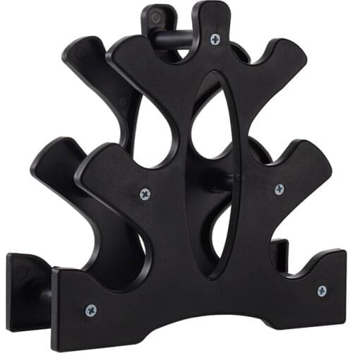 Dumbbell Rack Multifunctional 3 Layer Compact Rugged Anti-wear Dumbbell Holder For Household Use Home Sports Equipment