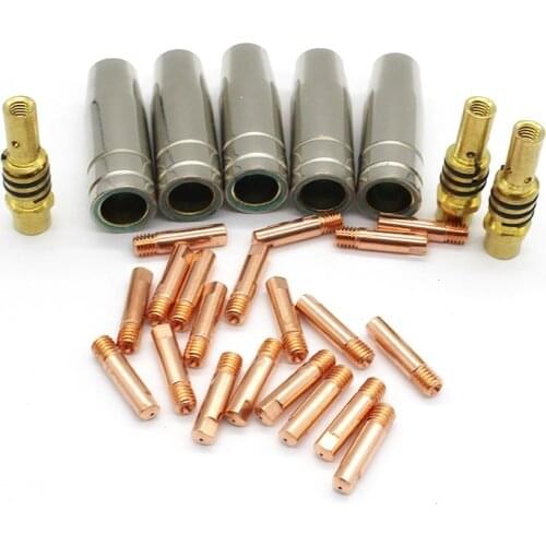 Welding Gas Nozzle Tip Holder For Binzel 15AK Welding Torch