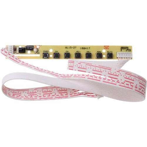 7 Universal Keyboard 3663 SKR.03 8503.03 IR to LCD TV Card Compliance Environmental QT526C Dropshipping