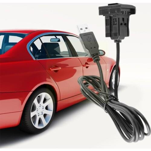 USB Audio Cable Adapter CD Player Radio Wire Cable For Audi Passat For VW POLO Golf GTI For Skoda Tiguan R0S5