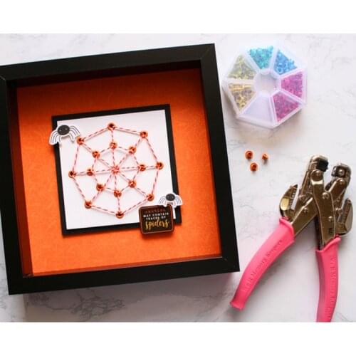 We R Memory Keepers Hand-held Powerful Punching Eye Pliers Tool Hand Account Scrapbook DIY Photo Album Gas Hole Crop A Dile Bite