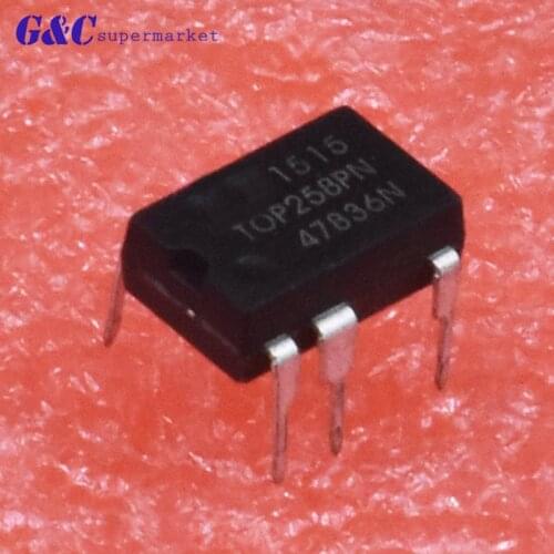 1/5PCS TOP258PN TOP258 58PN DIP-7 Integrated Off-Line Switcher diy electronics