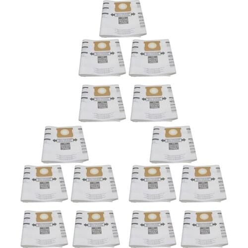 15PCS Suitable For Vacuum Cleaner Shop-Vac5-8 Gallons Gallon Series Vacuum Bag Dust Collection Bag Paper Bag