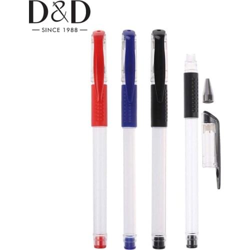 5Pcs Plastic Heat Erasable Marker Pen Case For High Temperature Disappearing Fabric Marker Refill Pen Holder DIY Sewing Tools