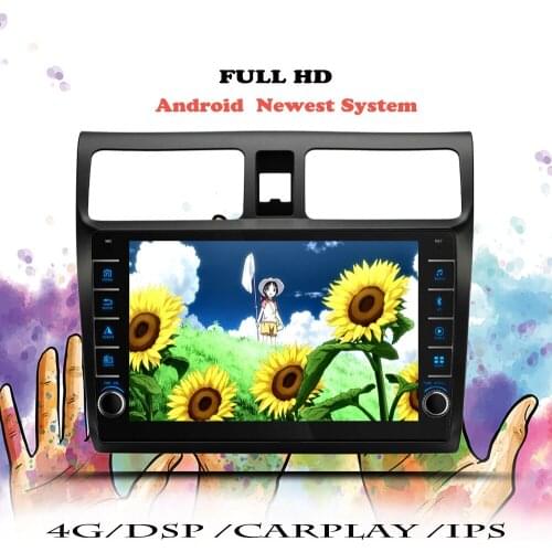 Car Radio RDS For Suzuki Swift 2005 2006 2007 2008 2009 2010 Android 10 Multimedia Player Navigation GPS 2 din DVD Tape Recorder