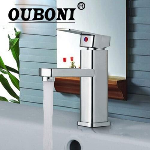 Free shipping Bathroom Faucet 1 Unite Basin Mixer Faucet Hot & Cold Vessel Sink basin mixer tap Basin Sink Faucet