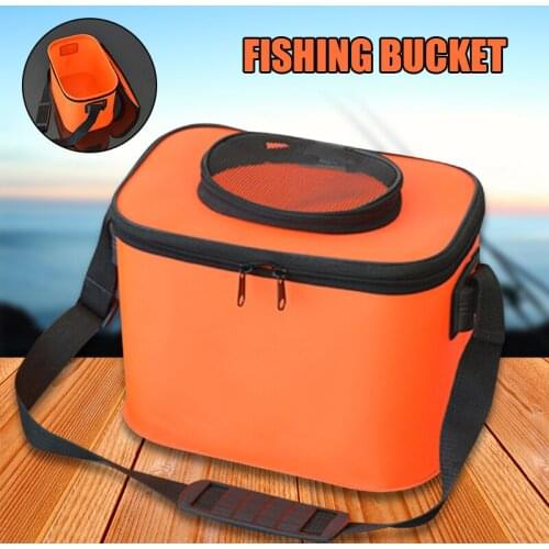 EVA Bucket with Sunroof Foldable Fishing Tools for Live Fish Container SAL99