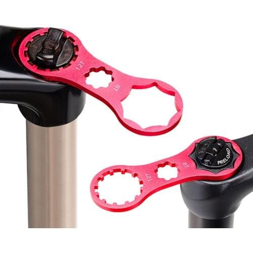 Bike Cap Wrench For Front Fork Aluminum Alloy Spanner For SR Suntour XCR/XCT/XCM/RST MTB Bike Repair Tools