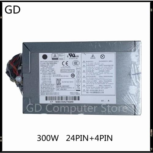 GD For HP ProDesk 400 G1 480 G1 300W Power Supply 24PIN+4PIN 752618-001 752628-001 PCB230 100% Tested Fast Ship