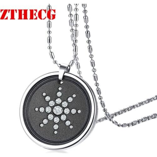 Statement Necklace New Powerful Scalar Bio Energy Necklace Quantum Pendant Magnetic Health Power Choker Chain Necklace Men Women