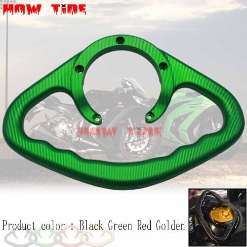 Motorcycle Passenger Handgrips Hand Grip Tank Grab Bar Handle Armrest For Kawasaki Z1000 03-12 ZX10R ZX6R ZX 10R 6R 6RR