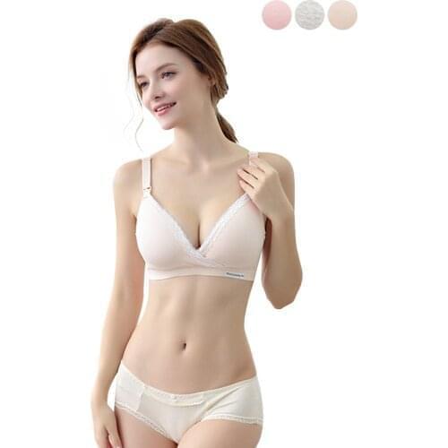 Pregnancy Clothes Wirefree Bra Nursing Sleep Maternity Breastfeeding Women Cotton Underwear Back soutien gorge femme No Sagging