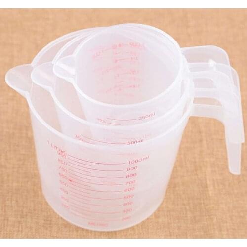 Food Grade Material Measuring Cup With Scale and Handle Water Milk Egg Yolk Measuring Cup Kitchen Measurement Tool