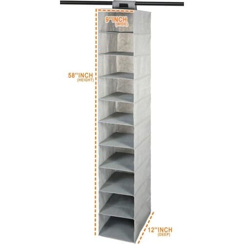 Hanging Organizer Bag Non-Woven Fabric Door Wall Hanging Storage Bag in Living Room Bedroom Kitchen for Toy Cosmetic Kitchenware